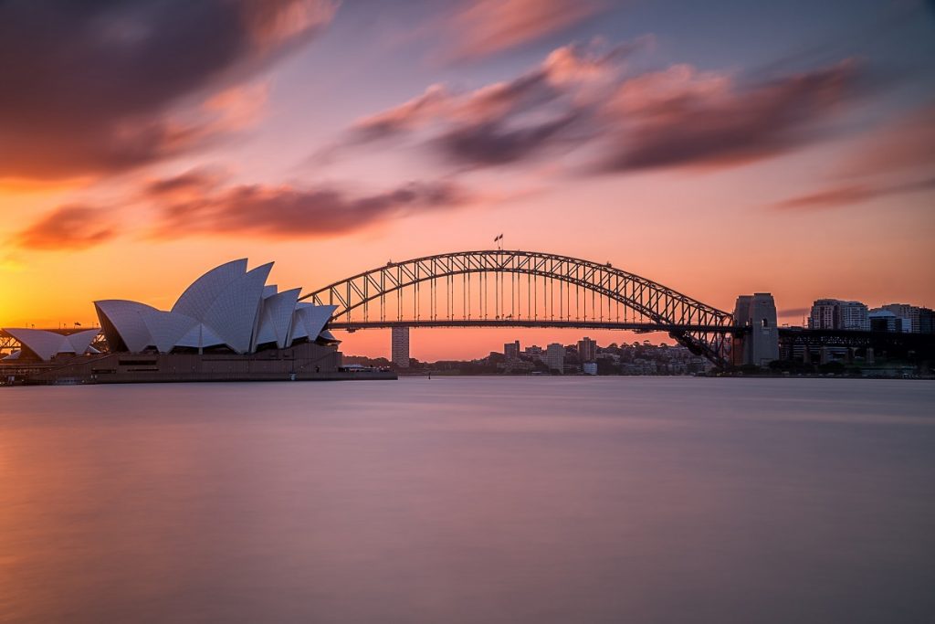 harbour bridge in Sydney