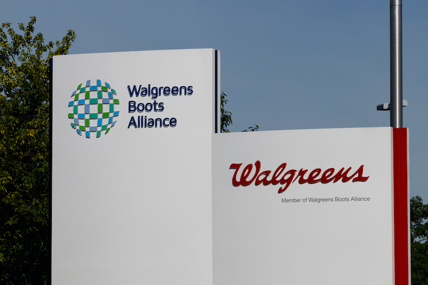 Walgreens Boots Alliance building sign