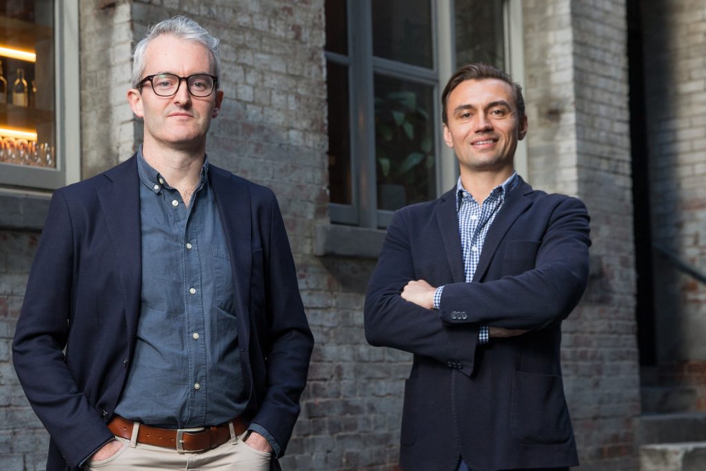 Fresho co-founders_ Huw Birrell (L), James Andronis (R)